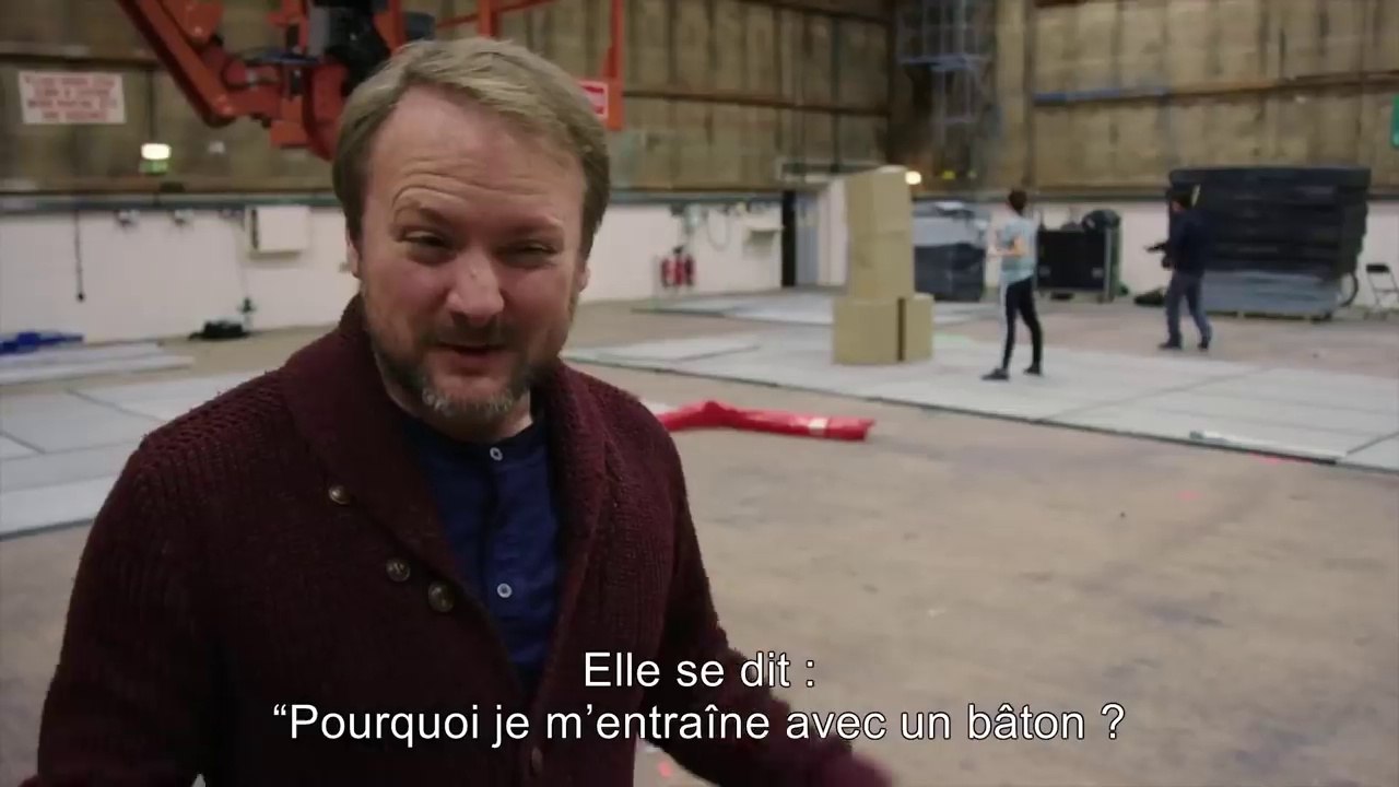 Making Of STAR WARS 8 - L'entraînement badass de Rey