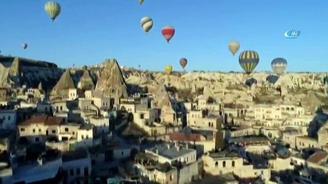 Kapadokya’da Balon Uçuş Rekoru Kırıldı