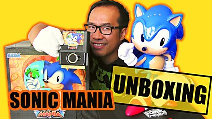 SONIC MANIA COLLECTOR : Notre UNBOXING Complet !