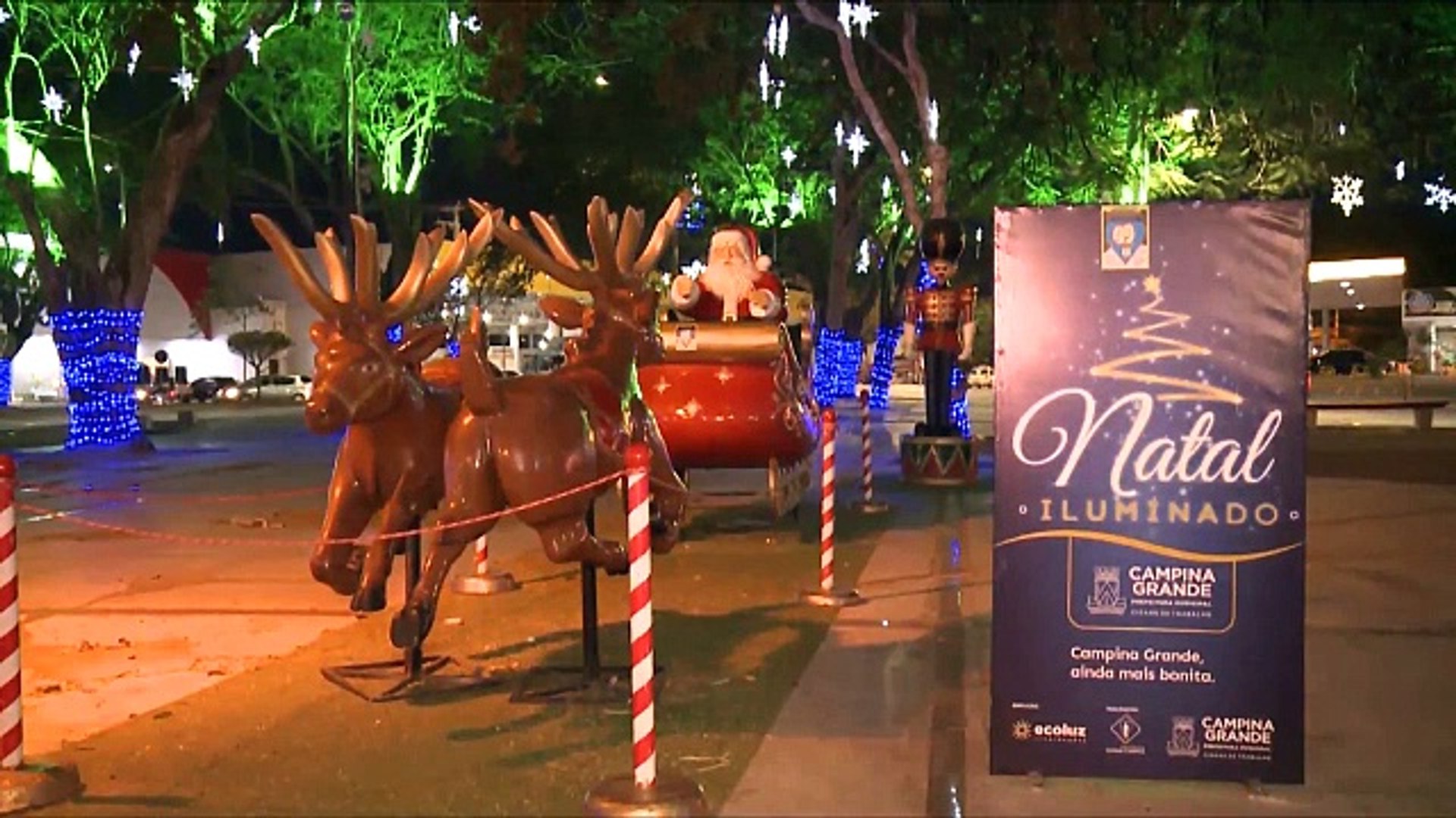 Correio Cidades – Decoração natalina de Campina Grande