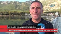 Muğla'da sular 25 metre çekildi