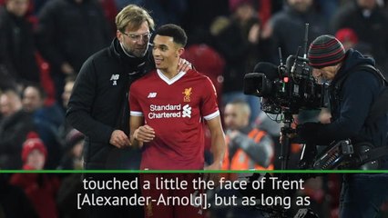 Video herunterladen: Alexander-Arnold is young enough to learn a lot - Klopp