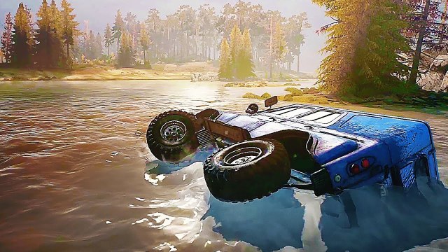 SPINTIRES MUDRUNNER Gameplay