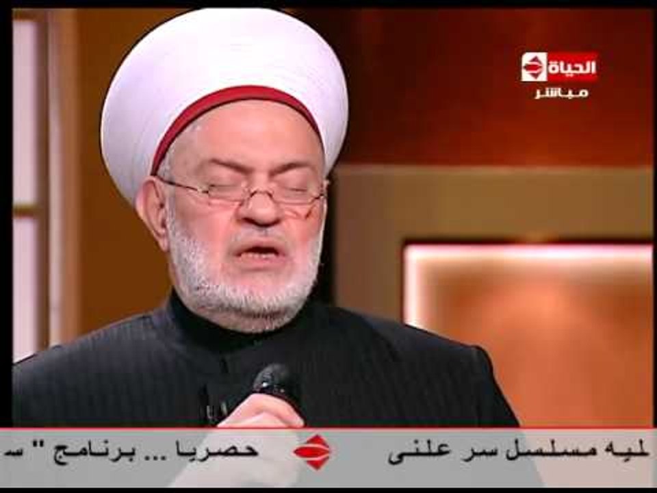 بوضوح - العالم الجليل حسام الدين فرفور ينشد بصوته الرائع انشودة "  قصدت باب الرضا "