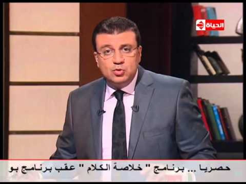 بوضوح - مقدمة الاعلامي عمرو الليثى عن الممثل الاردني الرائع منذر رياحنة