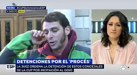 Zasca a uno de los concejales de la CUP detenido por incitación al odio