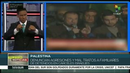 Condena Hamás agresión israelí contra familias de presos palestinos