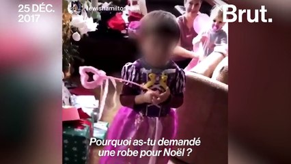 Lewis Hamilton moque son neveu déguisé en princesse