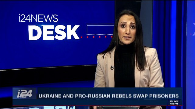 i24NEWS DESK | Ukraine and pro-Russian rebels swap prisoners | Wednesday, December 27th 2017
