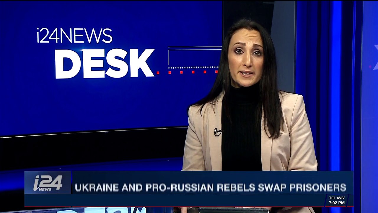 i24NEWS DESK | Ukraine and pro-Russian rebels swap prisoners | Wednesday, December 27th 2017