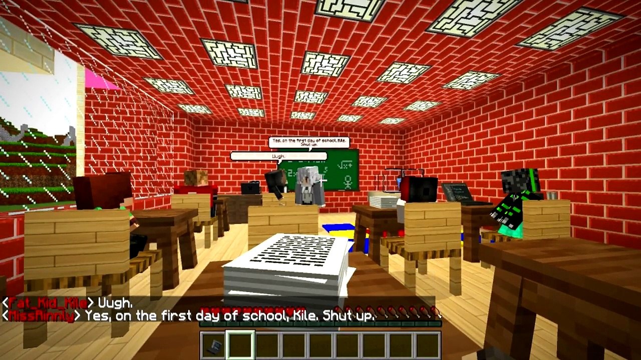 Minecraft School-LOVE AT FIRST SIGHT!
