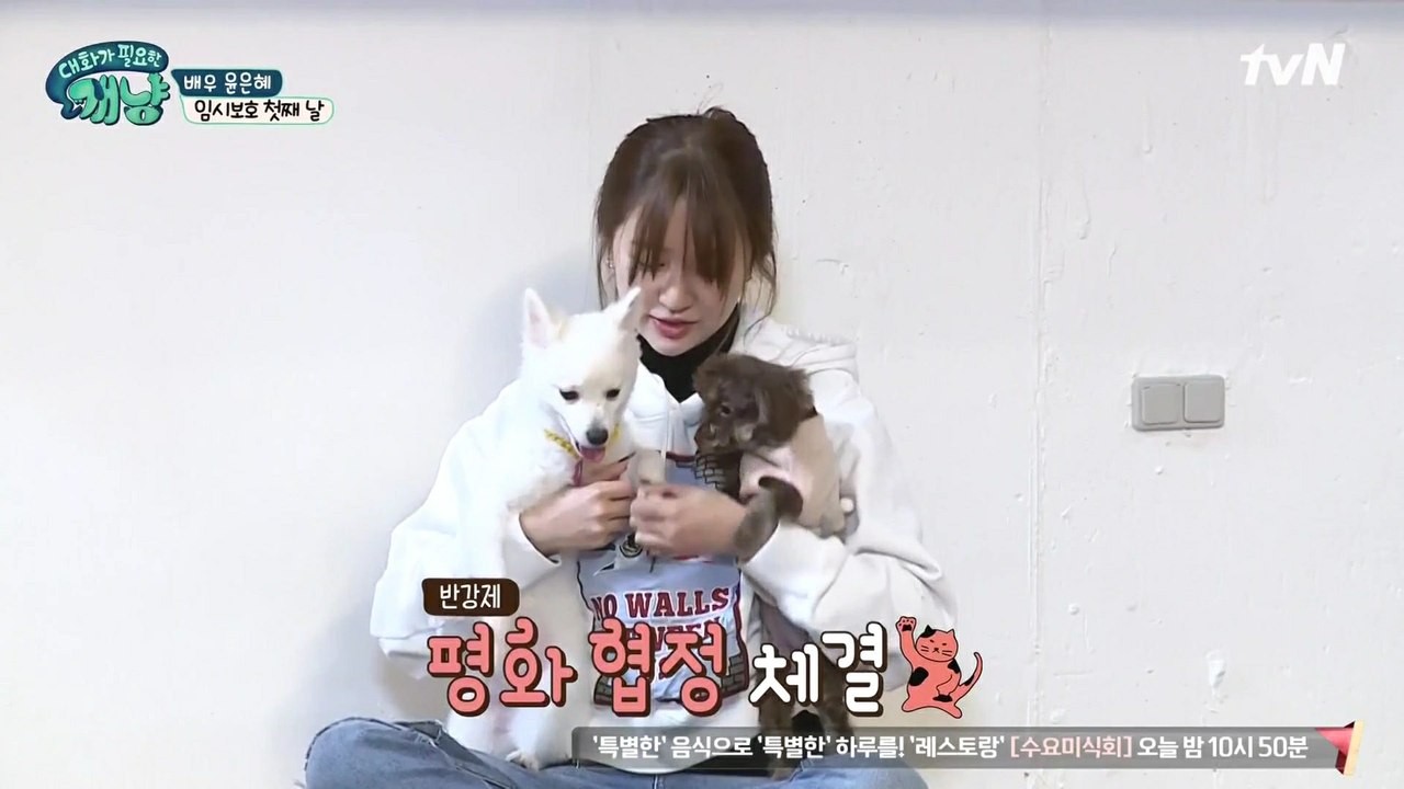 {Video cut} Yoon Eun Hye 윤은혜 - show "Dear My Human" Ep.15 (20171227)