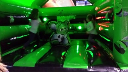 Une structure gonflable interactive à Ludopark