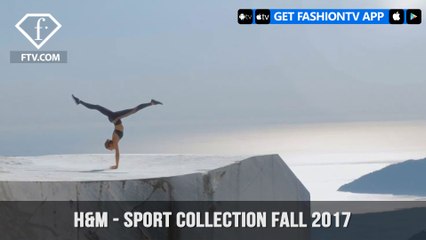 Amanda Bisk, Patrick Beach, and Thomas River H&M Sport Collection Fall 2017 | FashionTV | FTV