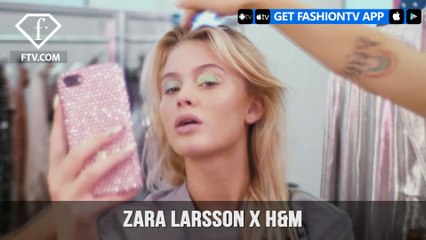 Zara Larsson x H&M Capsule Collection Street Wear featuring Song Lyrics | FashionTV | FTV
