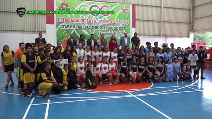 Inauguracion Olimpiadas Infantil y Juvenil