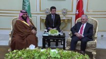 Başbakan Yıldırım, Veliaht Prens ve Savunma Bakanı Muhammed bin Selman ile görüştü (2) - RİYAD