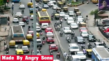 make joke of new video - Angry Sonu zebra crossing