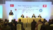 Tunus-Türkiye Yatırım ve İş Forumu - Nihat Zeybekci (2)