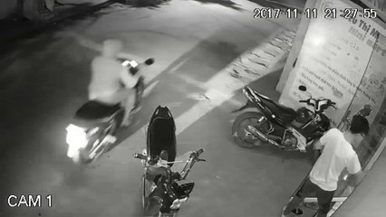 Near Miss Inebriated Bike Collision