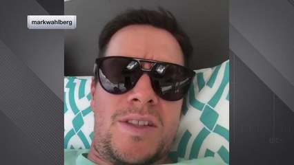 Mark Wahlberg reacts to Patriots signing James Harrison