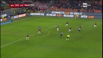 Patrick Cutrone 104th Minute Goal vs Inter Milan (1-0)