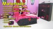 Monster High Tutorial: Draculaura Doll Bed - Recycling - Doll Crafts - simplekidscrafts