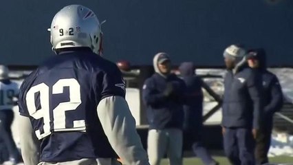 Get a first look at James Harrison in Patriots colors