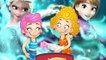 Bubble Guppies Gil & Molly Freezed by Frozen Princess Funny Story! Finger Family Song Nursery Rhymes