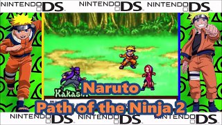 All Naruto Games for Nintendo DS