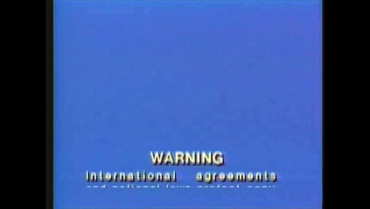 Warner Home Video Warning Screen (1982-Present) (Short) and Warner Home
