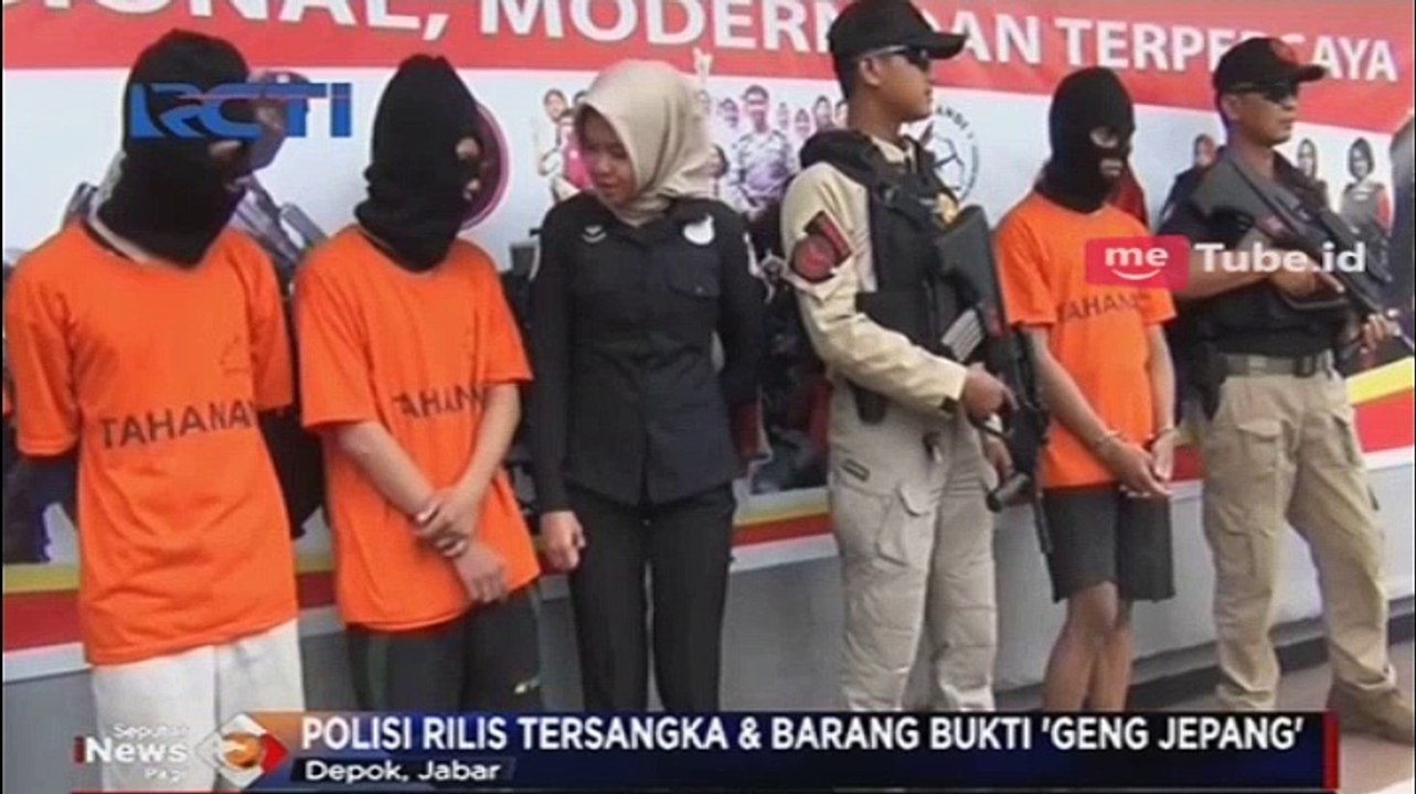 'Geng Jepang' Juga Jarah Warteg di Depok