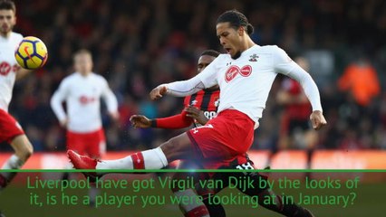 Download Video: Man City were never interested in Van Dijk - Guardiola