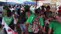 Protesta de productores en Argentina: entregan verduras gratis