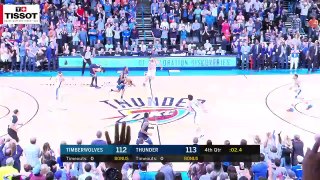 Tissot Buzzer Beater - Andrew Wiggins Hits Game-win