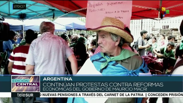 Argentina: pequeños productores donan verduras a jubilados