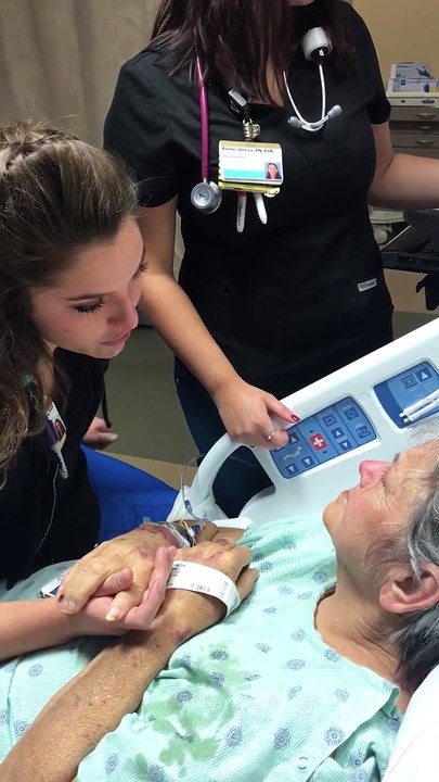 Nurse Serenades Patient with Special Song