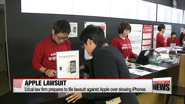 Local law firm prepares to file lawsuit against Apple over slowing iPhones