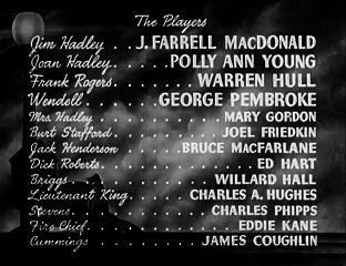 The Last Alarm (1940) CRIME THRILLER