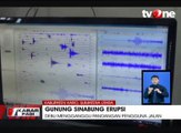 Gunung Sinabung Kembali Erupsi, Hujan Debu Landa Lereng Gunu