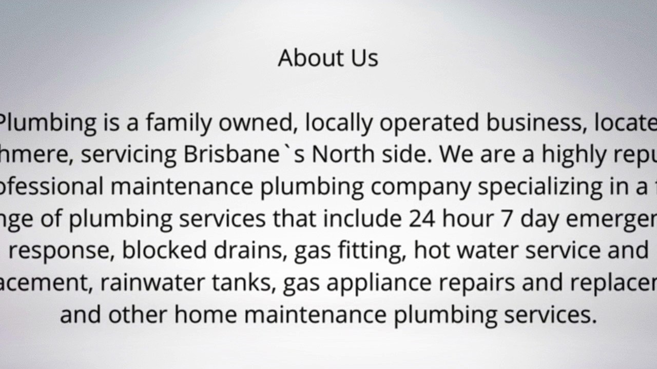 Brisbane Blocked Drains Repair Service