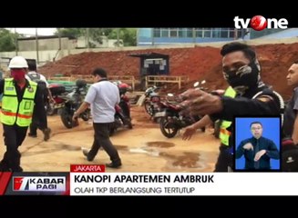 Tewaskan 3 Pekerja, Polisi Olah TKP Apartemen Pakubuwono