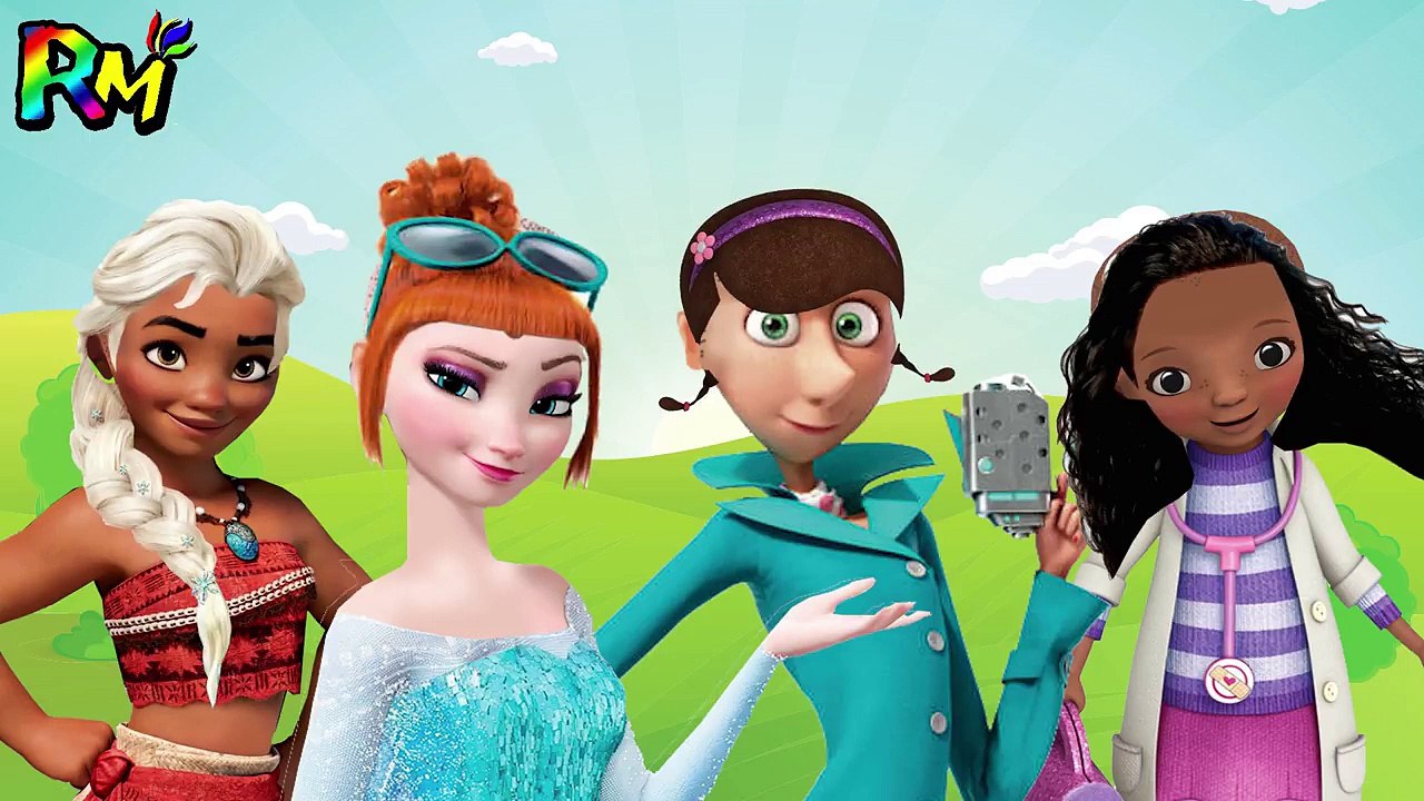 Wrong Hairs Disney Moana Frozen Elsa Despicable