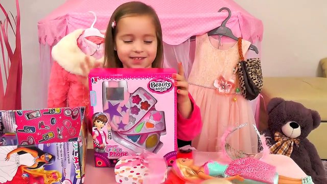 Learn colors with Baby Songs Barbie Doll Magic Tr