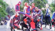 DEADPOOL vs SPIDER-MAN, X-MEN and AVENGERS - Real Life Superhero Movie! TheSeanWardShow | Superheroes | Spiderman | Superman | Frozen Elsa | Joker