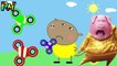 Wrong FIDGET SPINNERS Learn Colors Wrong Ears Peppa Pig Finger