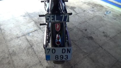 İkinci Dünya Savaşını Görmüş Motosiklet, Hala O Günkü Gibi Çalışıyor