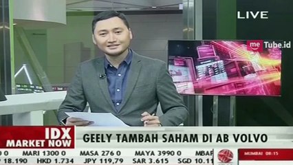 Geely Tambah 8,2% Sahamnya di AB Volvo