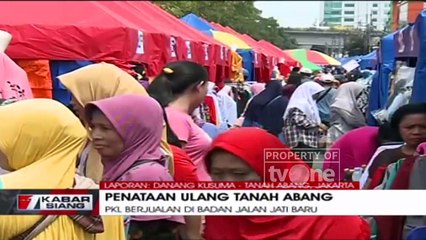 Laporan tvOne Terkait Penataan Ulang Tanah Abang
