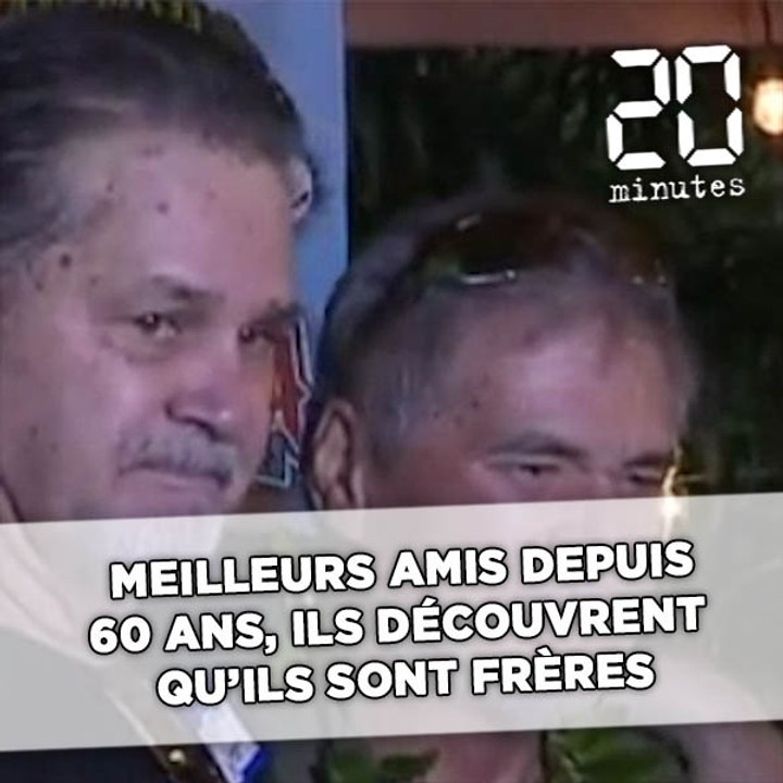 Etats-Unis: Meilleurs amis depuis soixante ans, ils découvrent qu'ils sont frères
